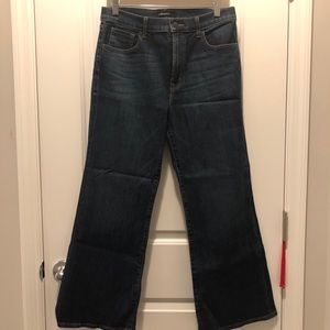 J Brand wide leg jeans